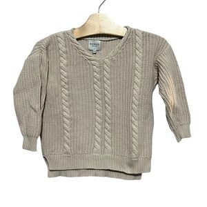 Donsje Amsterdam Kids Cable Knit Sweater Size 3-4